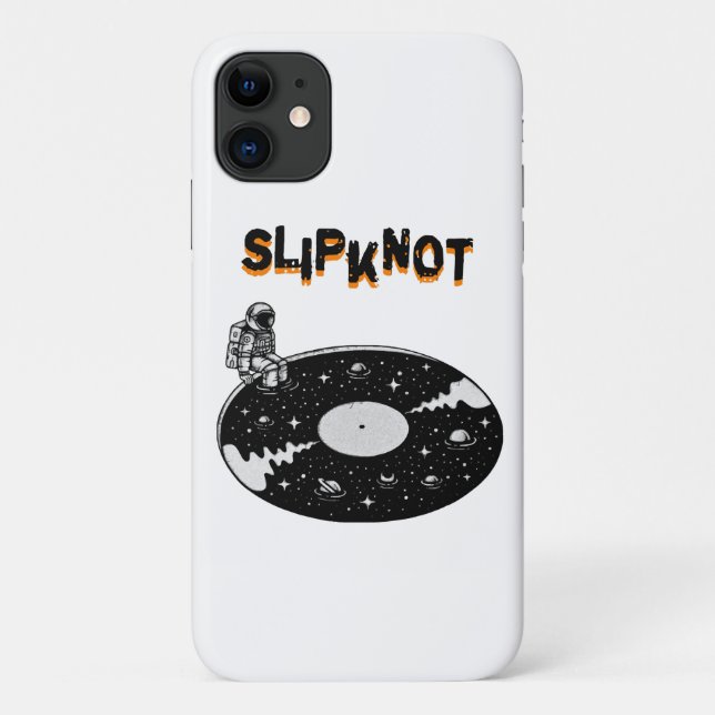 Capa Para iPhone 11 arte visual slipknot (Verso)