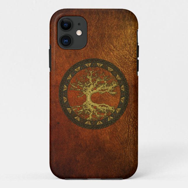 Capa Para iPhone 11 Árvore Antiga da Vida (Verso)