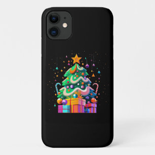 Capa Para iPhone 11 Árvore de Natal Mágica Radiance