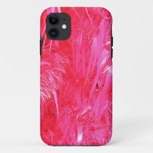 Capa Para iPhone 11 Árvore de Natal Rosa Brilhante