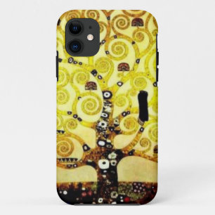 Capa Para iPhone 11 Árvore de vida Gustavo Klimt