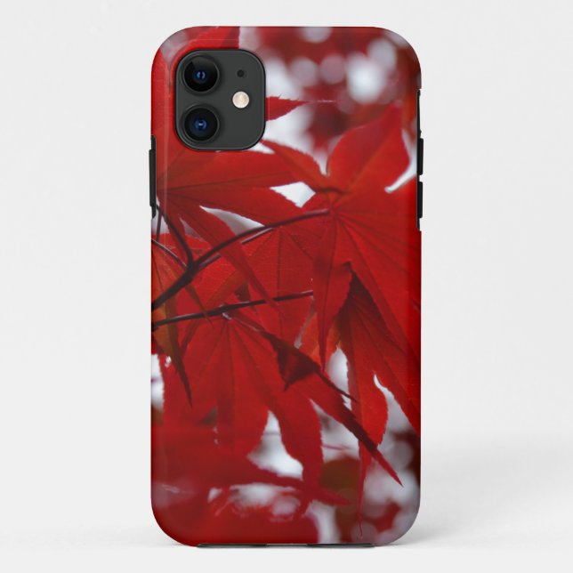 Capa Para iPhone 11 Árvore mapeada japonesa (Verso)