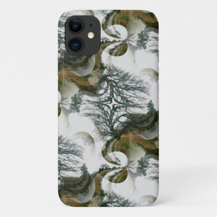 Capa Para iPhone 11 Árvores no Inverno......