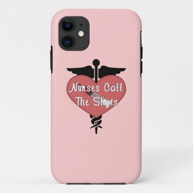 Capa Para iPhone 11 As enfermeiras chamam os tiros (Verso)