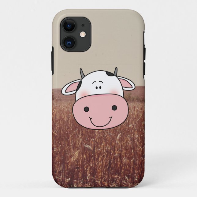Capa Para iPhone 11 As vacas no campo (Verso)