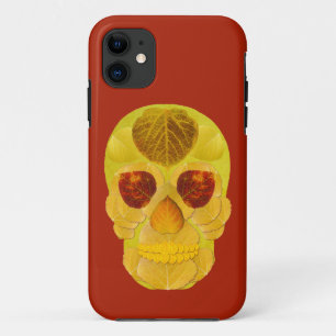 Capa Para iPhone 11 Aspen Folha Skull 1