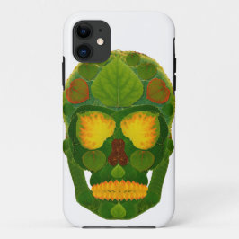 Capa Para iPhone 11 Aspen Leaf Skull 9