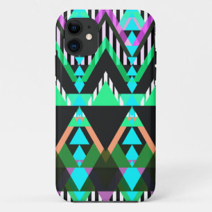 Capa Para iPhone 11 Asteca do pop de turquesa