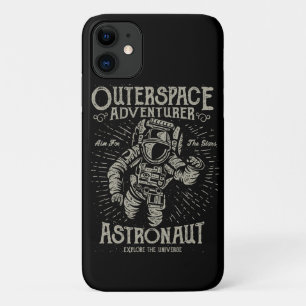 Capa Para iPhone 11 Astronauta De Aventurador Externo Destinado Às Est