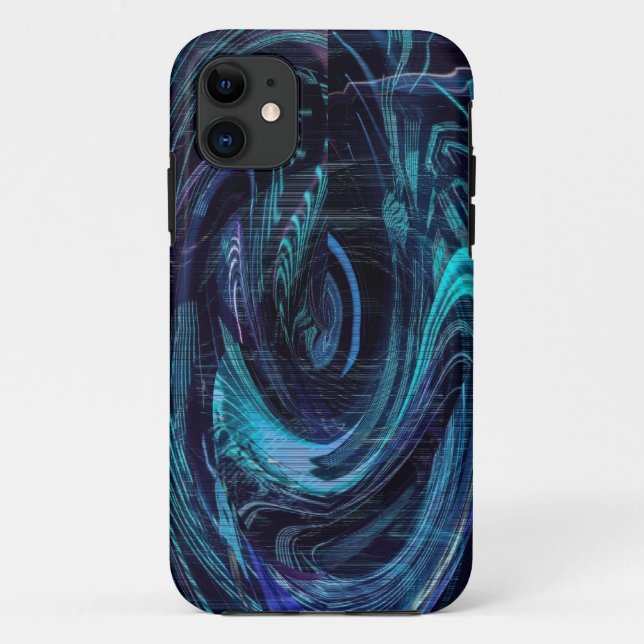 Capa Para iPhone 11 Aterrisar através do estojo do iPhone 5 de vidro (Verso)