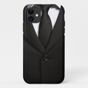 Capa Para iPhone 11 Aterro clássico e gravata preta