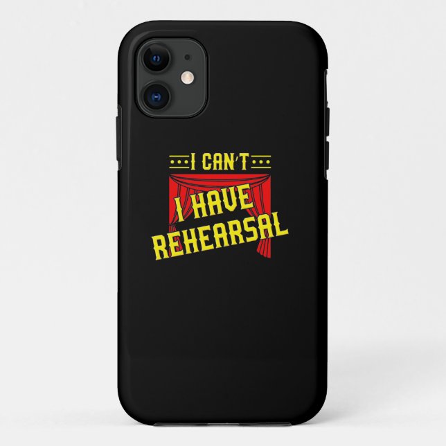 Capa Para iPhone 11 Ator com ensaio (Verso)