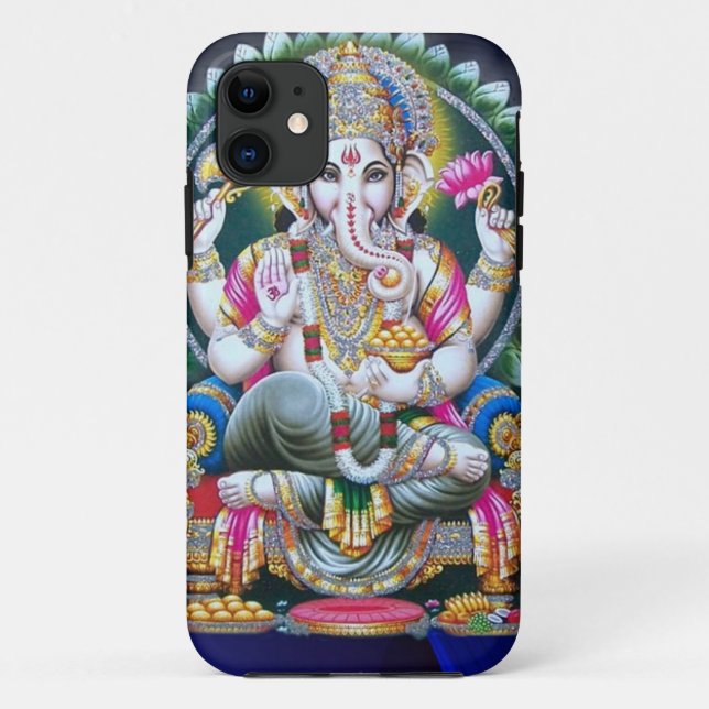 Capa Para iPhone 11 Aura de Ganesh (Verso)