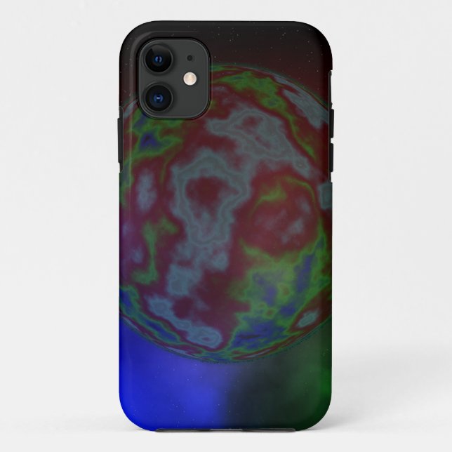Capa Para iPhone 11 Aura De Um Planeta, (Verso)