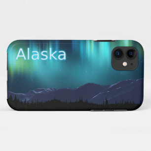 Capa Para iPhone 11 Aurora Borealis