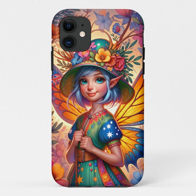 Capa Para iPhone 11 Aussie Fairy (Verso)