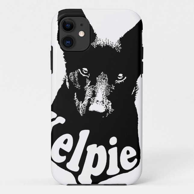 Capa Para iPhone 11 Austrália Kelpie (Verso)