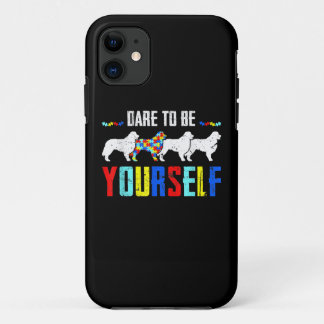 Capa Para iPhone 11 Autista | Atrevo-Me A Ser Diferente Da Montanha Be