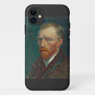 Capa Para iPhone 11 autorretrato de Van Gogh