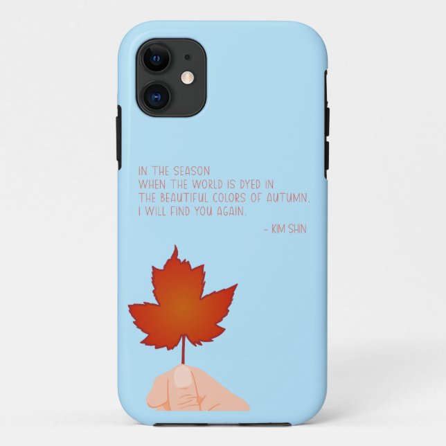Capa Para iPhone 11 Autumn Goblin Vibes (Verso)