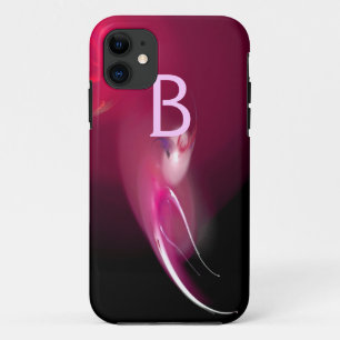 CAPA PARA iPhone 11 AVE-LUZ NO MONOGRAMA DE PINK FUCHSIA