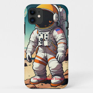Capa Para iPhone 11 Aventura do Astronauta