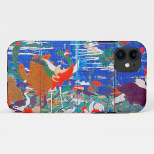 Capa Para iPhone 11 Aves, Animais e Plantas Flores (Esquerda) Jacuchu
