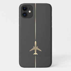 Capa Para iPhone 11 Aviação minimalista