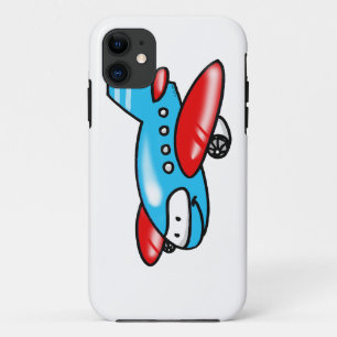 Capa Para iPhone 11 avião dos desenhos animados
