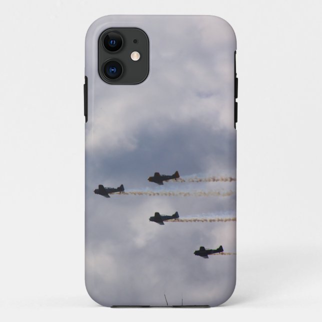 Capa Para iPhone 11 Aviões de Guerra (Verso)