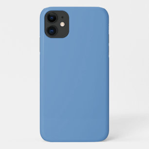 Capa Para iPhone 11 Azul-cinza (Crayola) (cor sólida) 