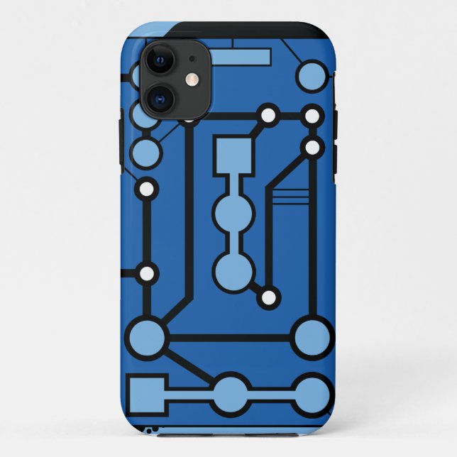 Capa Para iPhone 11 Azul de Motherbox (Verso)