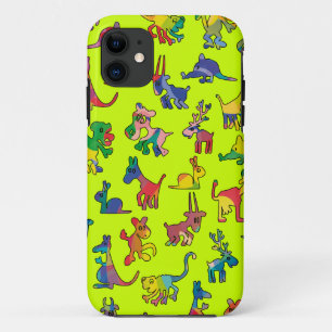 Capa Para iPhone 11 Azulejos-Padrão de abstrato