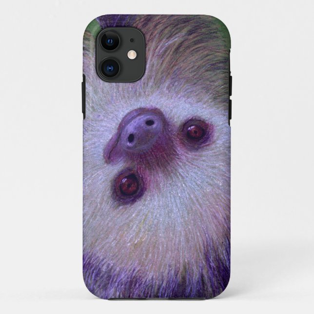 Capa Para iPhone 11 Baby Sloth (Verso)