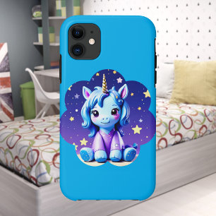 Capa Para iPhone 11 Baby Unicorn In PJ's iPhone / iPad case