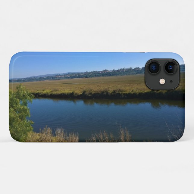 Capa Para iPhone 11 Back Bay, Newport Beach, Califórnia (Verso (horizontal))