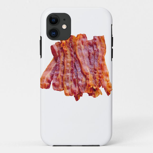 Capa Para iPhone 11 Bacon Bacon (Verso)