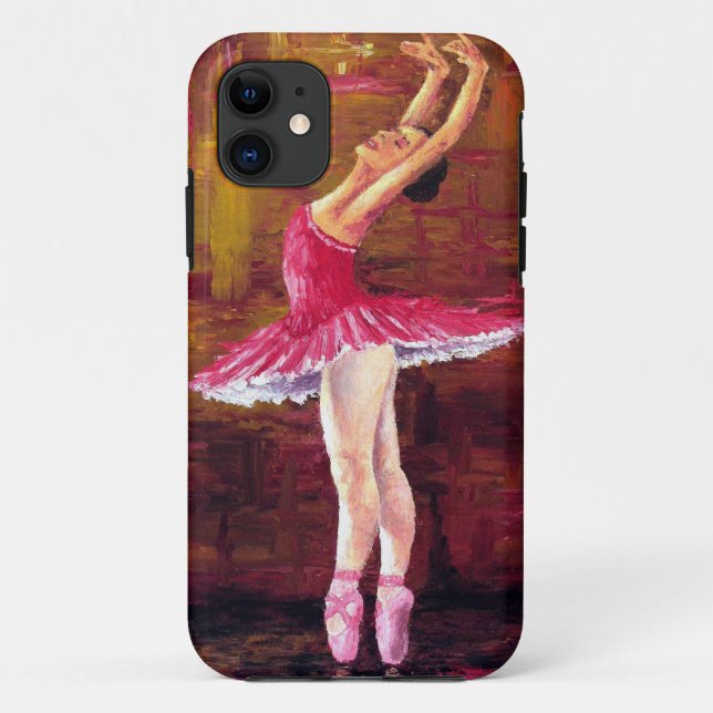 Capa Para iPhone 11 Bailarina (Verso)