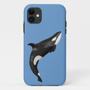 Capa Para iPhone 11 Baleia assassina isolada