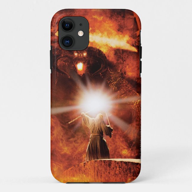 Capa Para iPhone 11 Balrog Versus GANDALF™ (Verso)