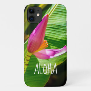 Capa Para iPhone 11 Banana Flower, Limahuli Gardens, Kauai, Havaí
