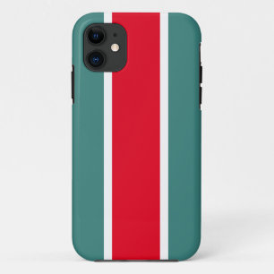 Capa Para iPhone 11 Bandas de corridas de árvores do oceano branco ver