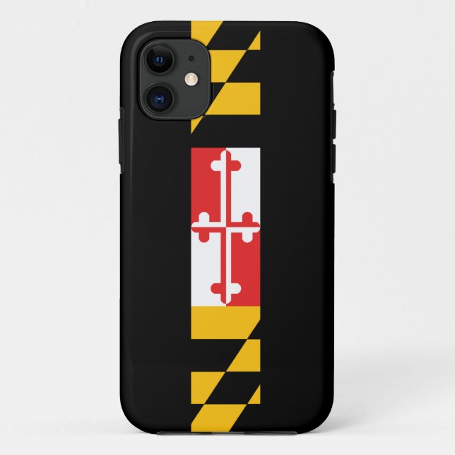 Capa Para iPhone 11 Bandeira 5s de Maryland (Verso)