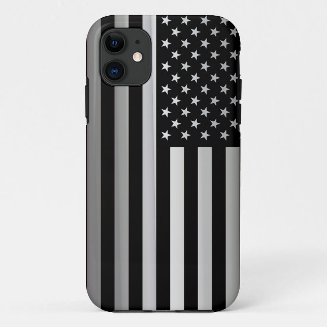 Capa Para iPhone 11 Bandeira americana (Verso)