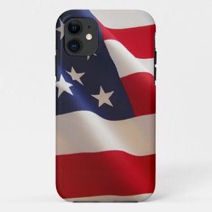 Capa Para iPhone 11 Bandeira Americana