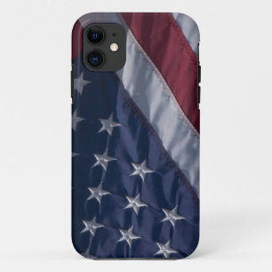 Capa Para iPhone 11 Bandeira americana.