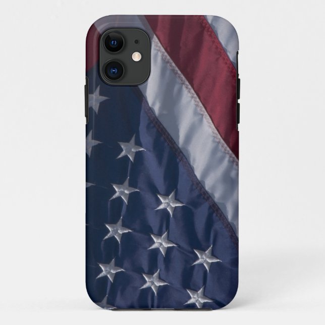 Capa Para iPhone 11 Bandeira americana (Verso)