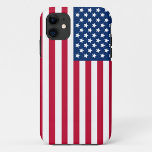 Capa Para iPhone 11 Bandeira Americana
