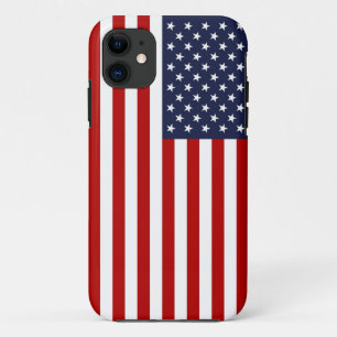Capa Para iPhone 11 Bandeira americana