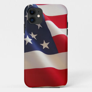 Capa Para iPhone 11 Bandeira Americana EUA